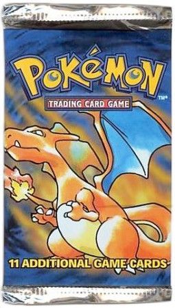 Vintage Pokemon TCG: Base Set Unlimited Booster Pack (Box Fresh)