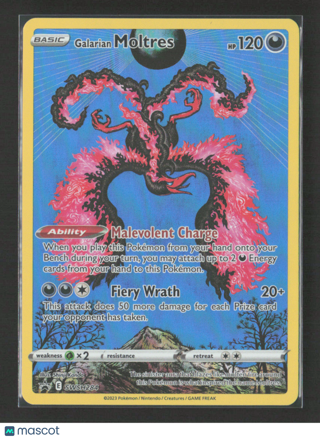 2023 Pokemon Galarian Moltres - SWSH284 #SWSH284 Promo