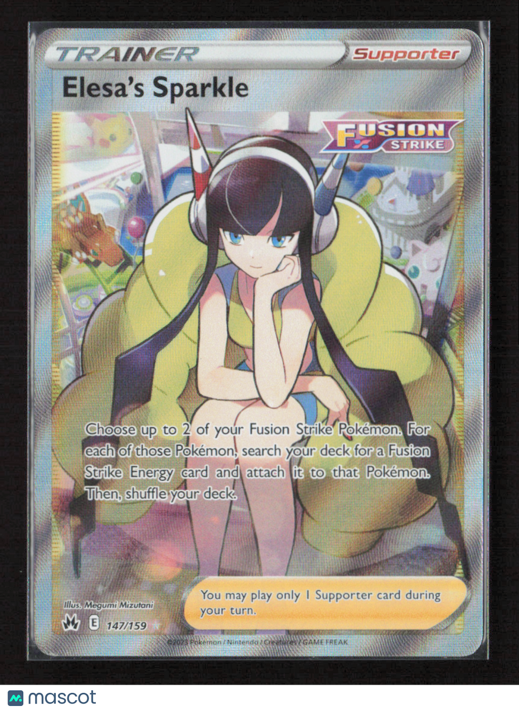 2023 Pokemon Elesa's Sparkle (Full Art) #147/159 Ultra Rare