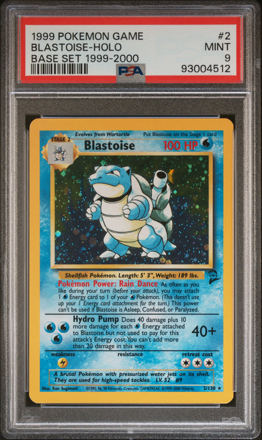 1999 Pokemon Game 2 Blastoise-Holo PSA 93004512