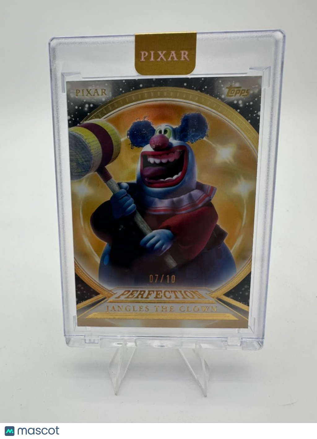 2025 Topps Disney Pixar Gold Jangles the Clown Black 07/10 #PP-68