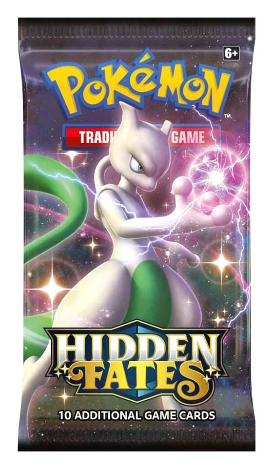 Pokémon TCG: Sun & Moon Hidden Fates Booster Pack