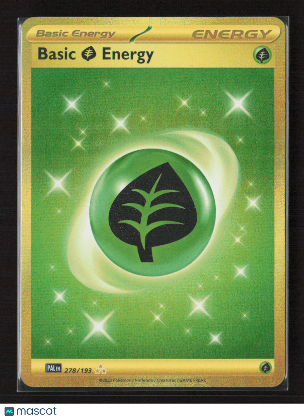 2023 Pokemon Basic Grass Energy - 278/193 #278/193 Hyper Rare