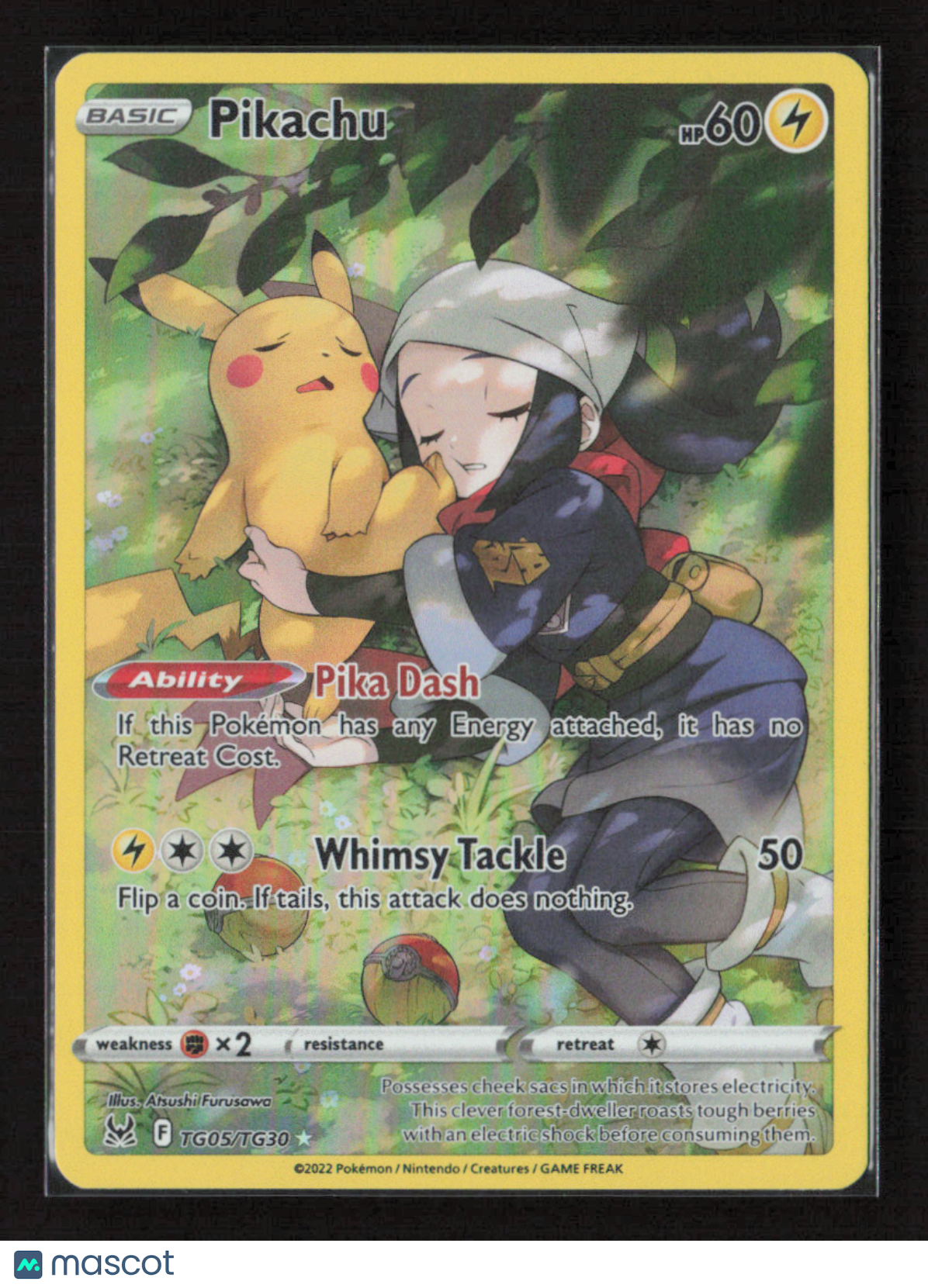 2022 Pokemon Pikachu #TG05/TG30 Ultra Rare