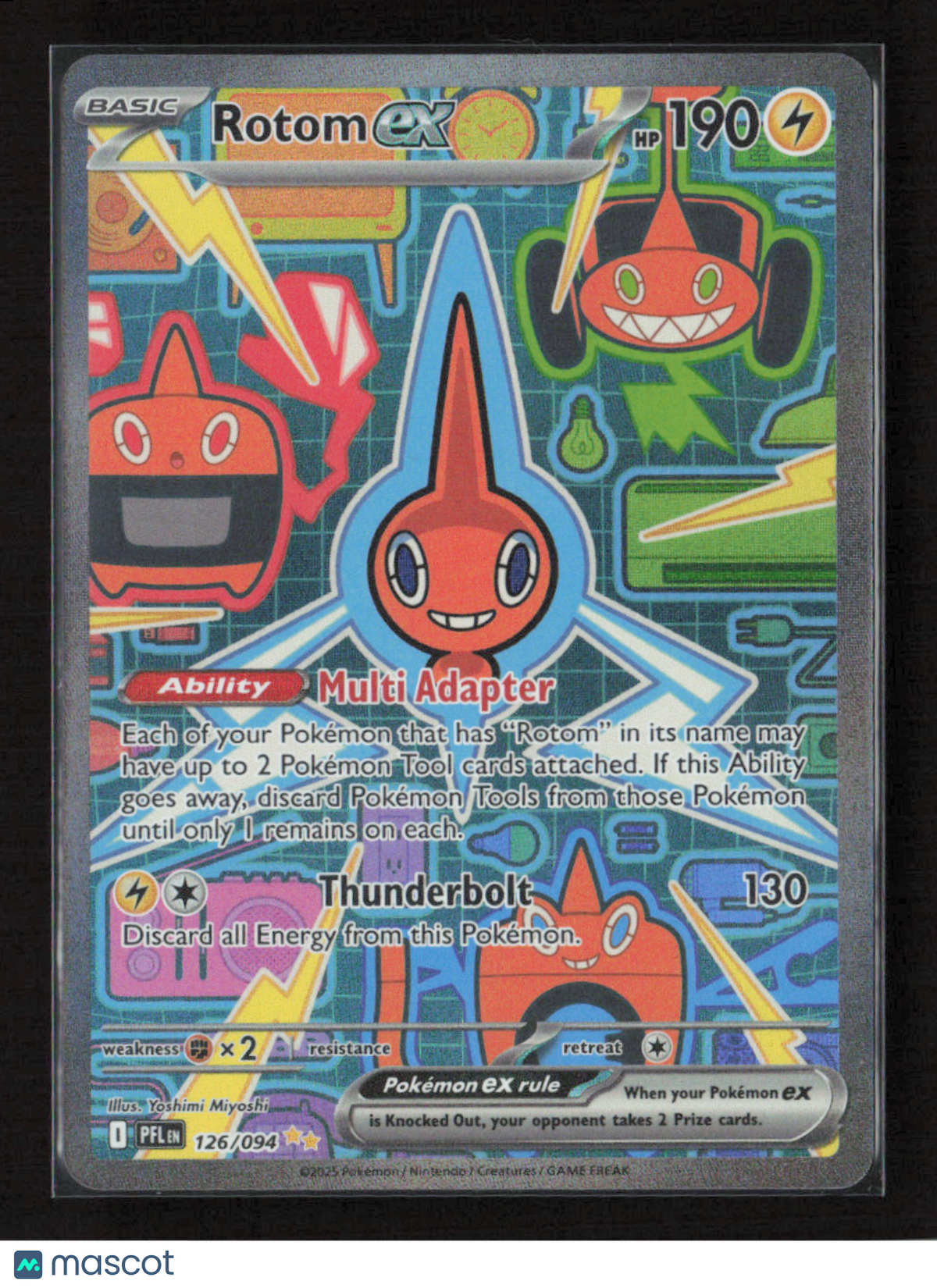 2025 Pokemon Rotom ex - 126/094 #126/094 Special Illustration Rare