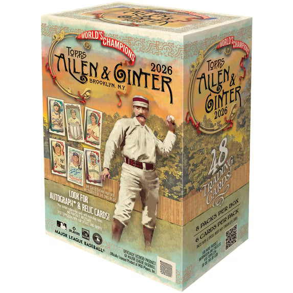 2026 Topps Allen & Ginter Baseball Value Box