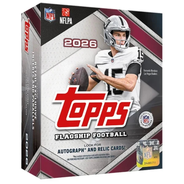 2026 Topps Flagship Football Mega Box