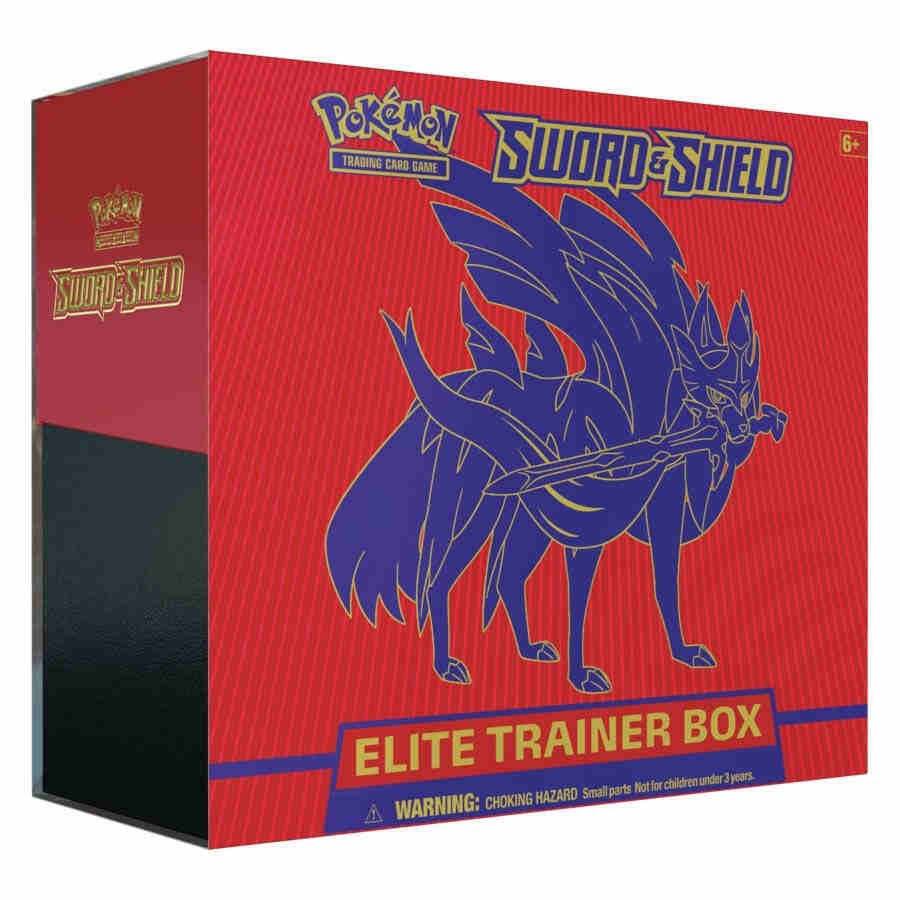 SHIPPED SEALED Pokemon TCG: Sword & Shield SWSH01 Base Elite Trainer Box
