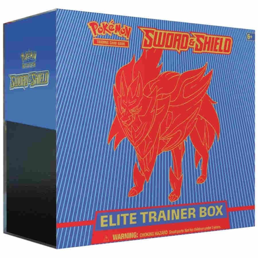 SHIPPED SEALED Pokemon TCG: Sword & Shield SWSH01 Base Elite Trainer Box