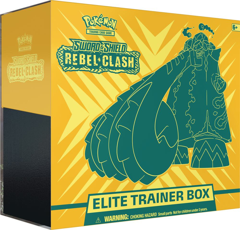 RIPPED LIVE!! Pokemon TCG: SWSH Rebel Clash Elite Trainer Box