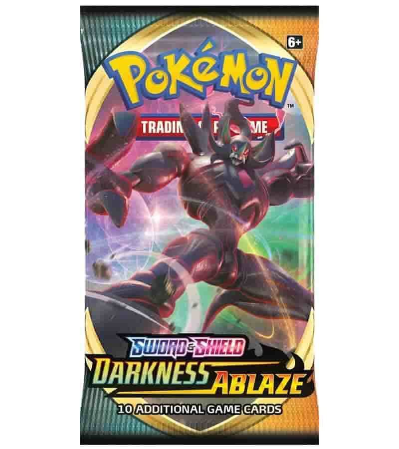 (5) Pokemon TCG: Sword & Shield SWSH03 Darkness Ablaze Booster Pack