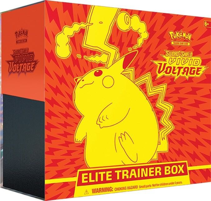 Pokemon TCG: SWSH04 Vivid Voltage Elite Trainer Box