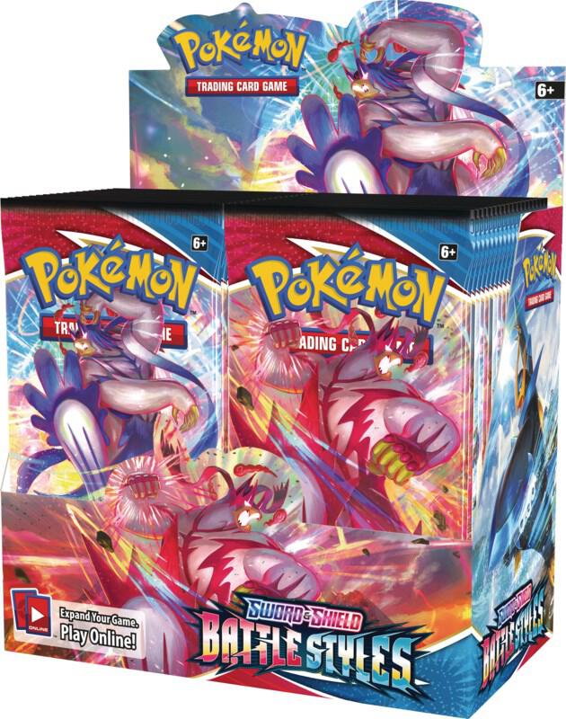 SHIPPED SEALED Pokemon TCG: SWSH05 Battle Styles Booster Box