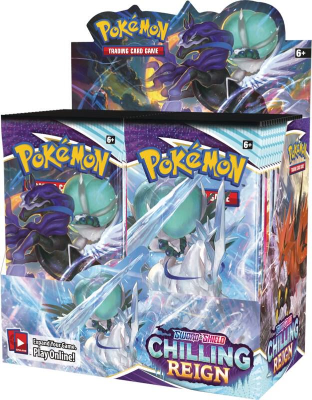 Pokemon TCG: Chilling Reign Booster Box - SWSH06