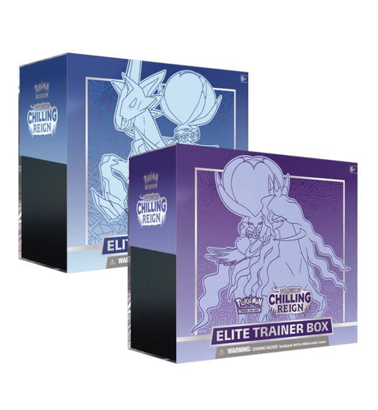 Pokemon TCG: SWSH06 Chilling Reign Pokemon Center Elite Trainer Box (Set of 2)