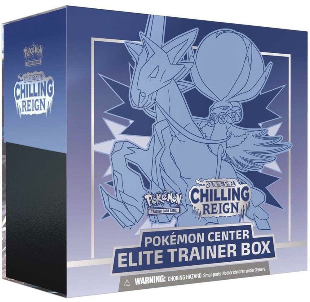 Pokemon TCG: SWSH06 Chilling Reign Pokemon Center Elite Trainer Box (Set of 2)