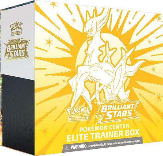 Pokemon TCG: SWSH09 Brilliant Stars Pokemon Center Elite Trainer Box