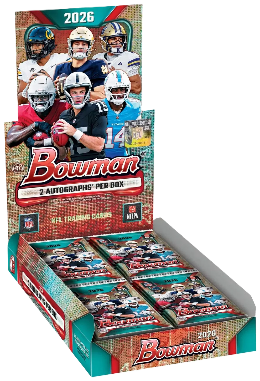2026 Bowman Football Hobby Box