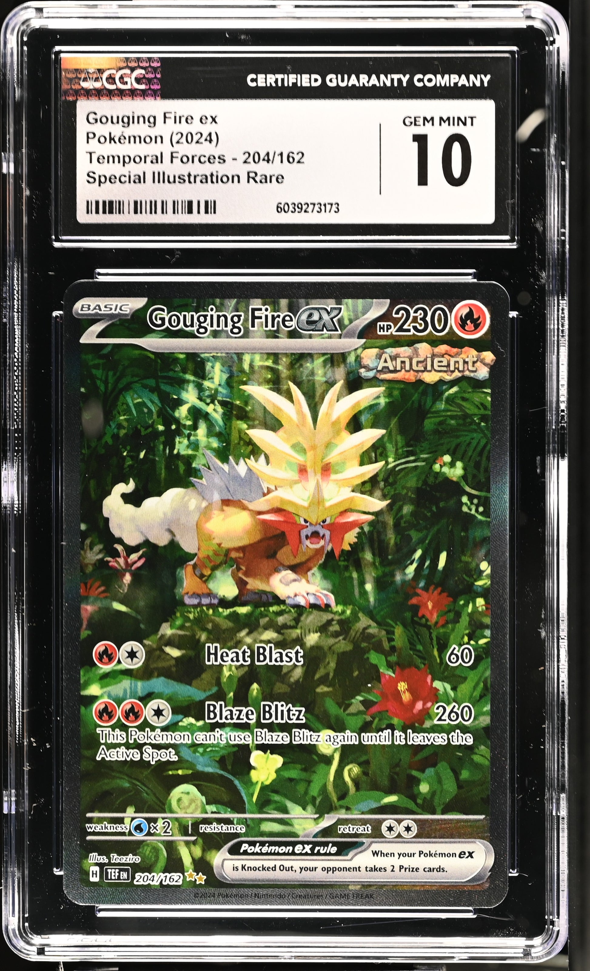Gouging Fire ex 204/162 2024 Temporal Forces CGC 10 6039273173