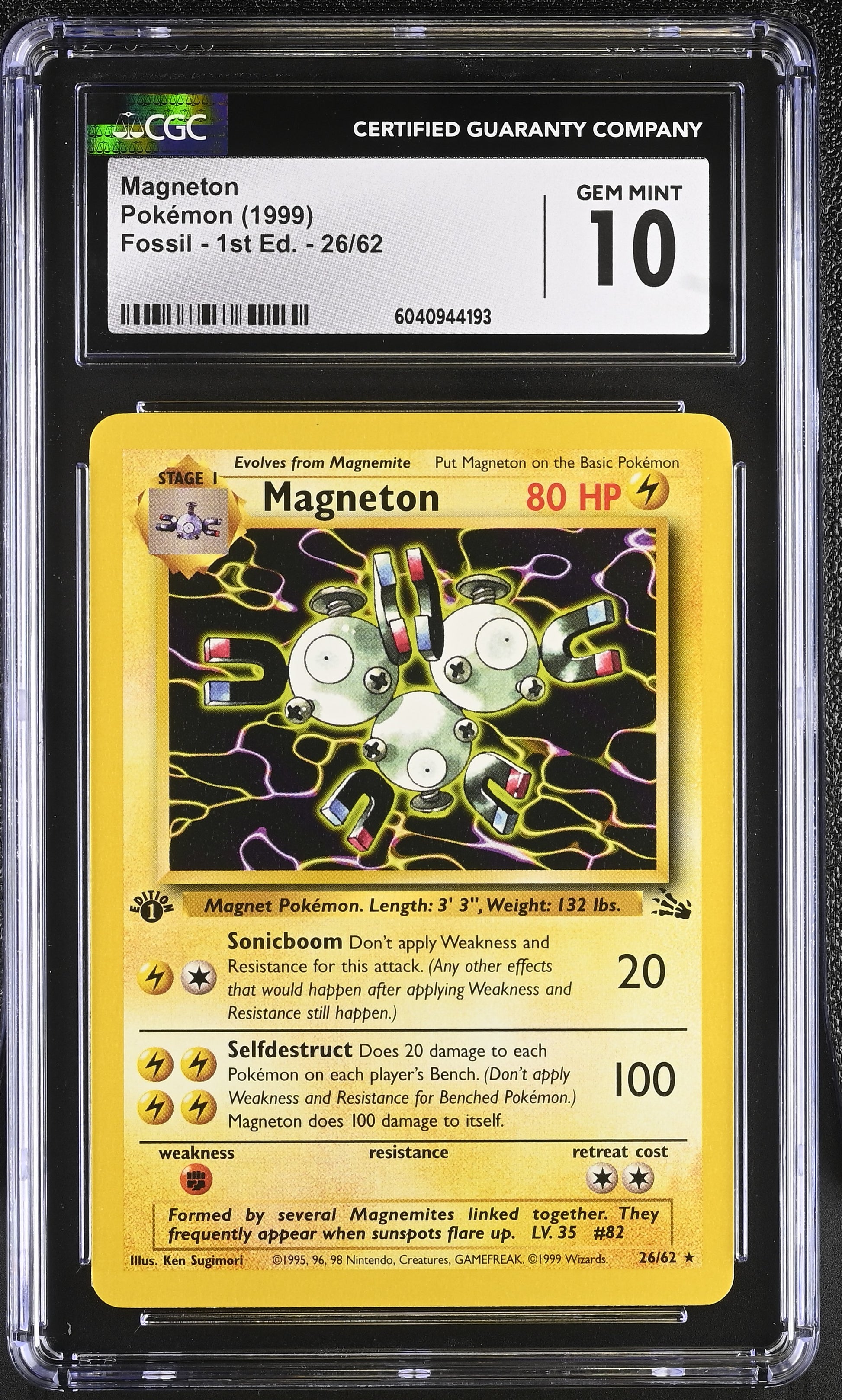 Magneton 26/62 1999 Fossil - 1st Ed. 10 6040944193