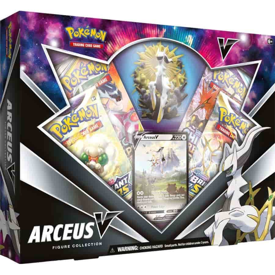 Pokemon TCG: Sword & Shield Arceus V Figure Collection Box