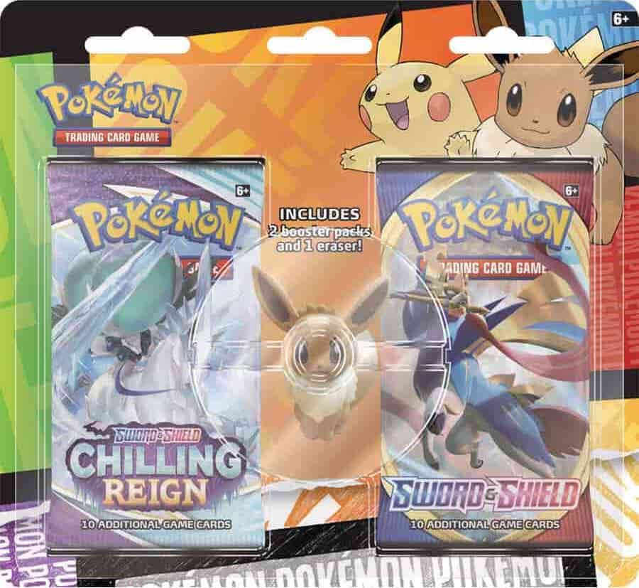 Back to School Eraser 2 Pack Blister – MoBrosTC