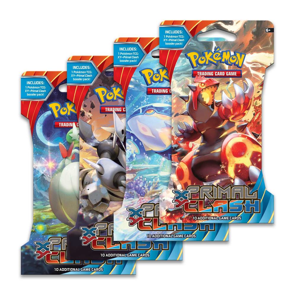 (CASE FRESH) Pokemon TCG: XY Primal Clash Hanger Booster Pack