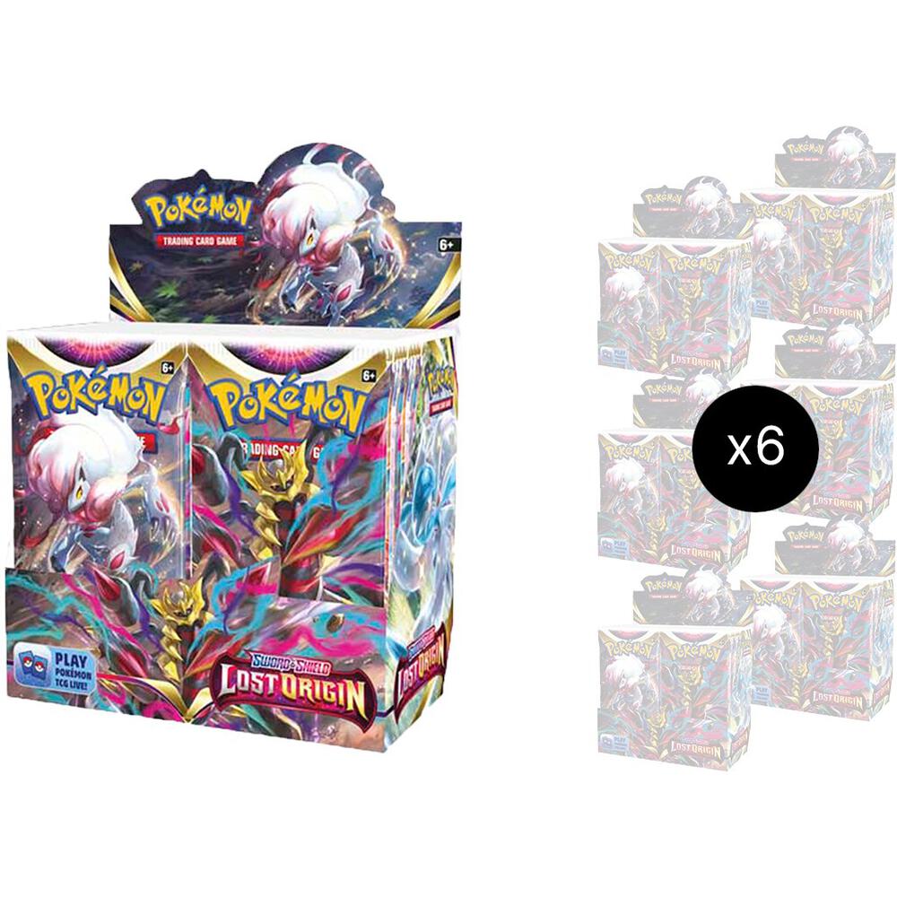 SHIPPED SEALED Pokemon TCG: SWSH11 Lost Origin Booster Box Case