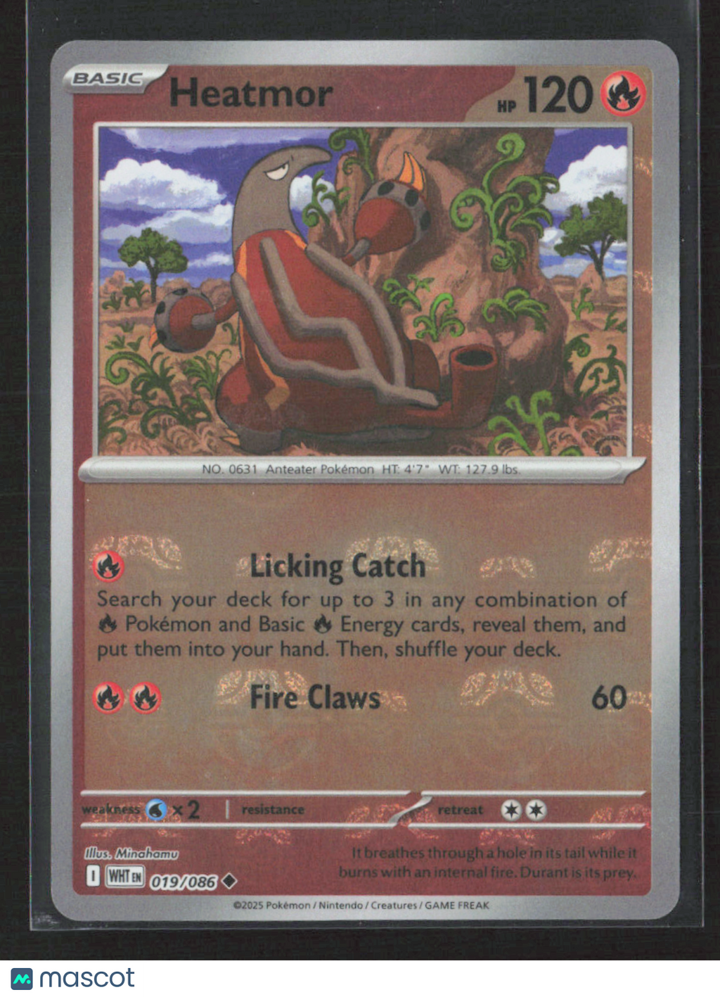 2025 Pokemon Heatmor #19/86