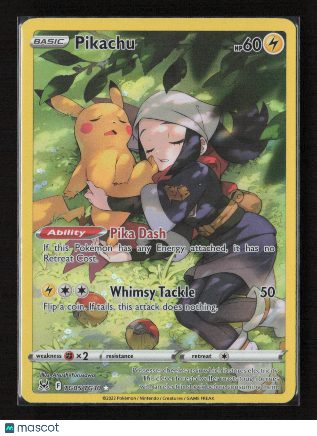 2022 Pokemon Pikachu #TG05/TG30 Ultra Rare