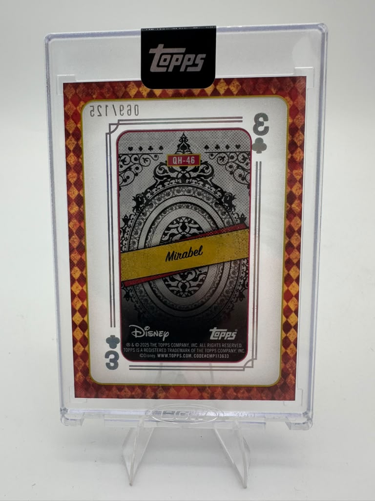 2025 Topps Disney Mint Queen of Hearts Mirabel #QH-46 069/125