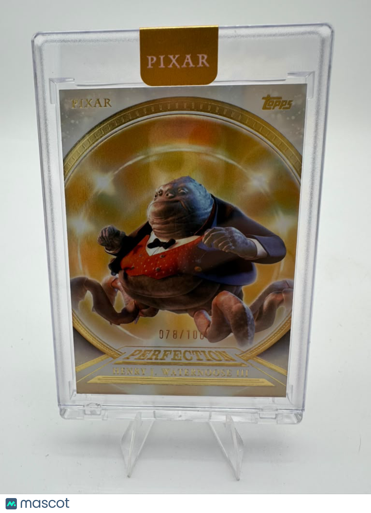 2025 Topps Disney Pixar Gold Henry J. Waternoose III #PP-16 Perfection