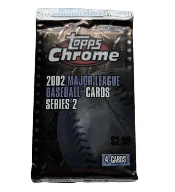 2002 Topps Chrome Series 2 Baseball Hobby Pack