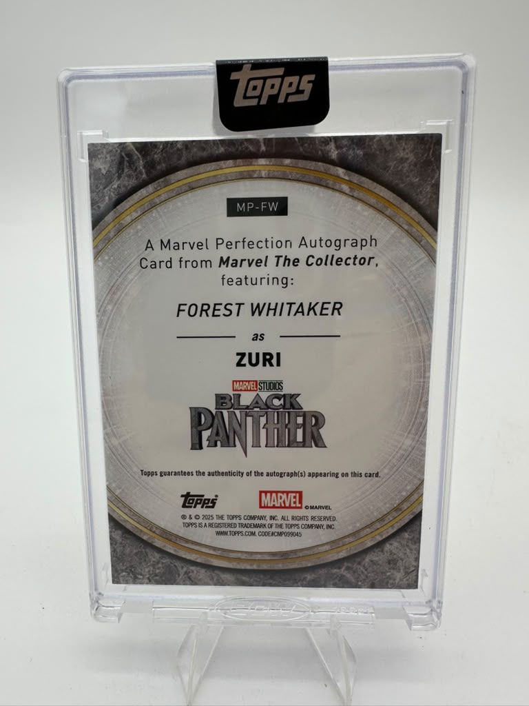 2025 Topps Marvel The Collector Forest Whitaker #MP-FW Autograph 084/100
