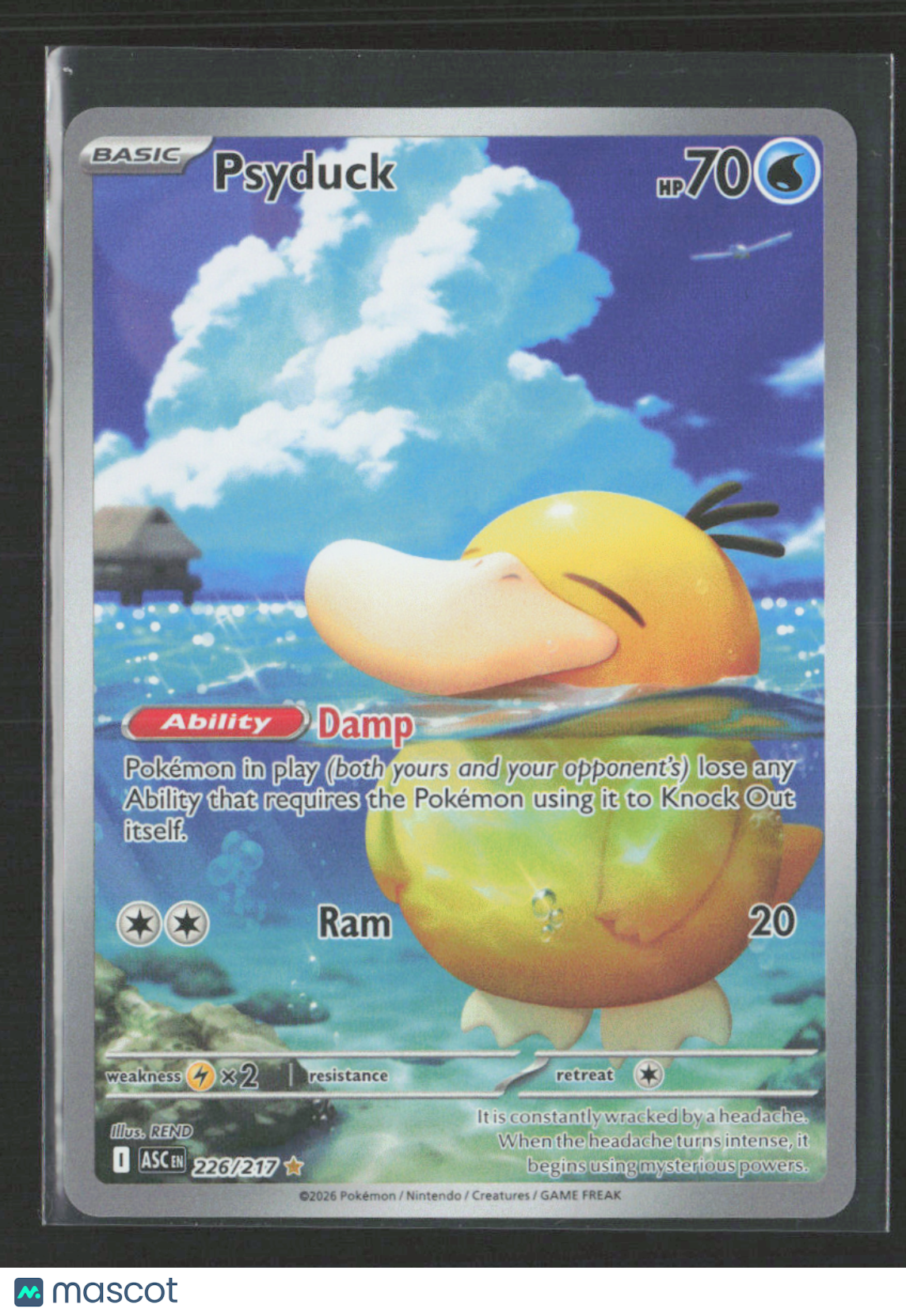 2026 Pokemon Psyduck - 226/217 #226/217 Illustration Rare