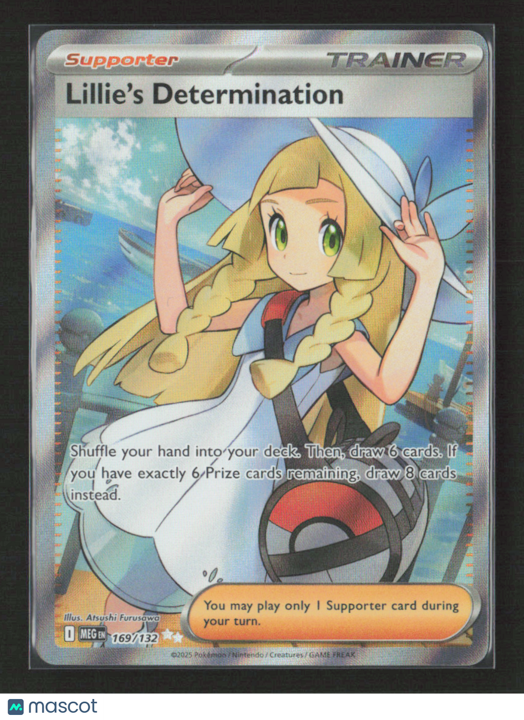 2025 Pokemon Lillie's Determination - 169/132 #169/132 Ultra Rare