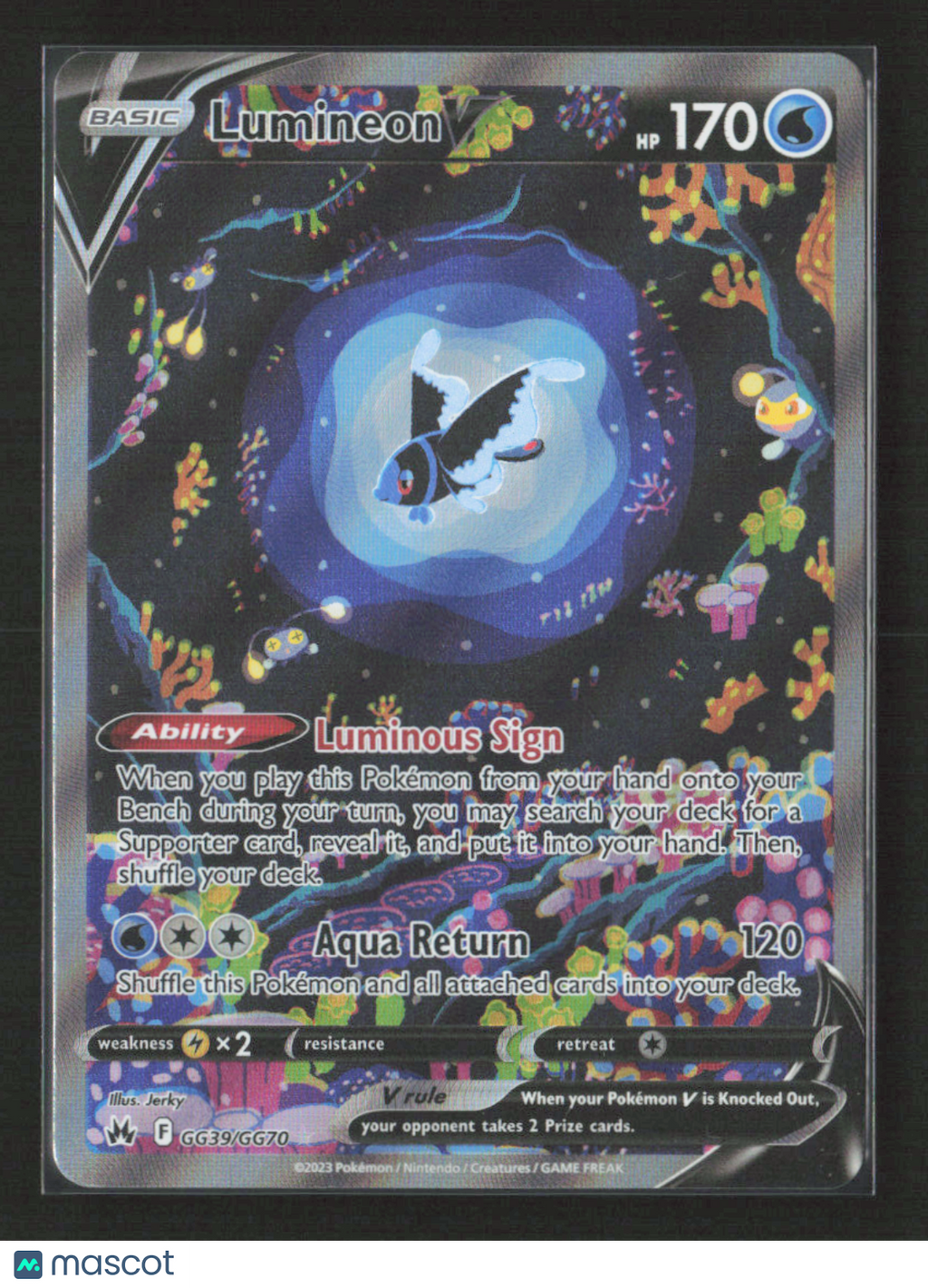 2023 Pokemon Lumineon V #GG39/GG70 Ultra Rare