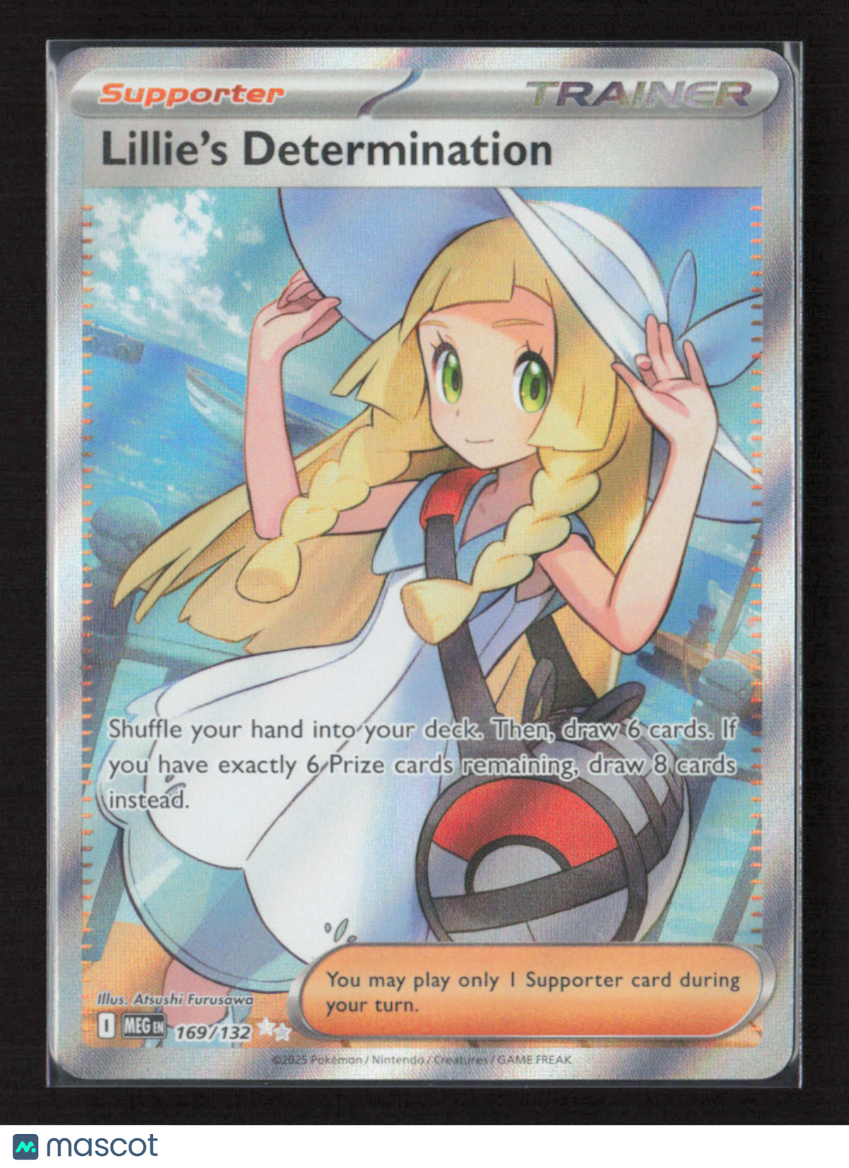 2025 Pokemon Lillie's Determination - 169/132 #169/132 Ultra Rare