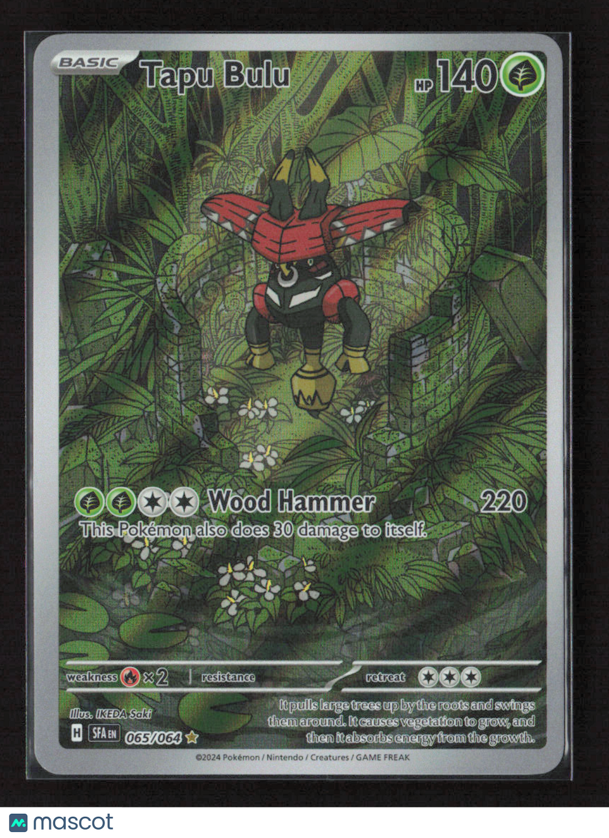 2024 Pokemon Tapu Bulu - 065/064 #065/064 Illustration Rare