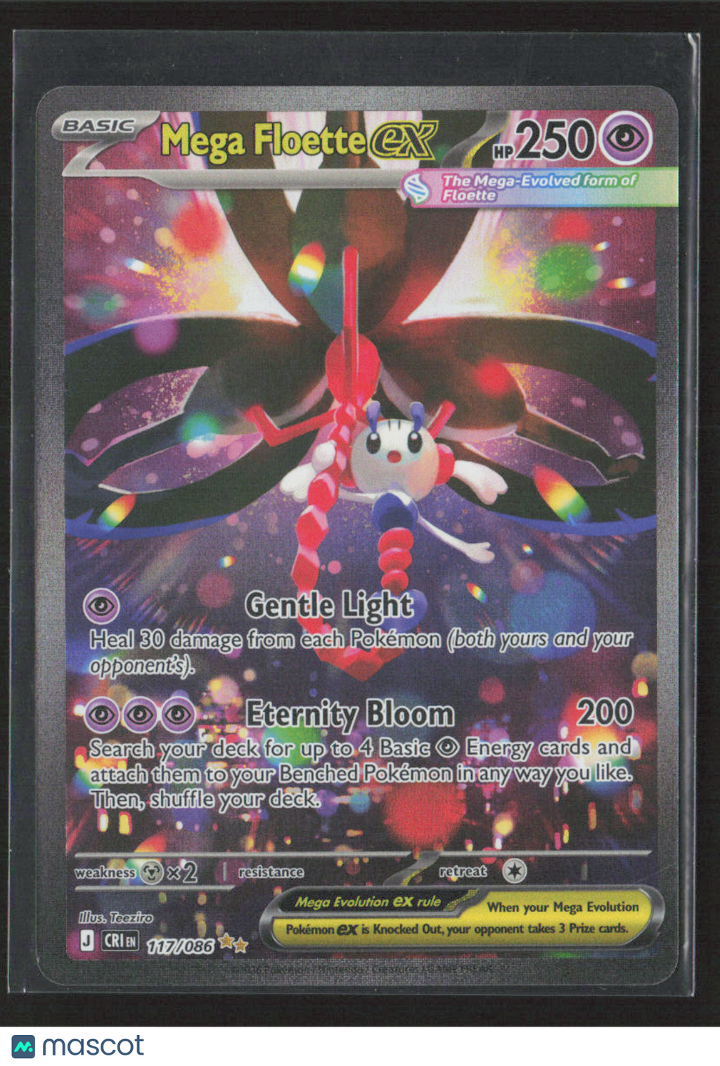 2026 Pokemon Mega Floette ex - 117/086 #117/086 Special Illustration Rare