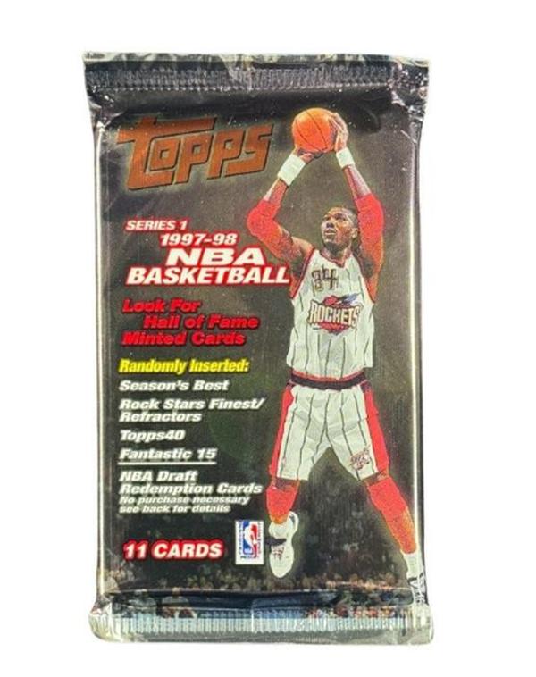 1997 Topps Series 1 Basketball Pack
