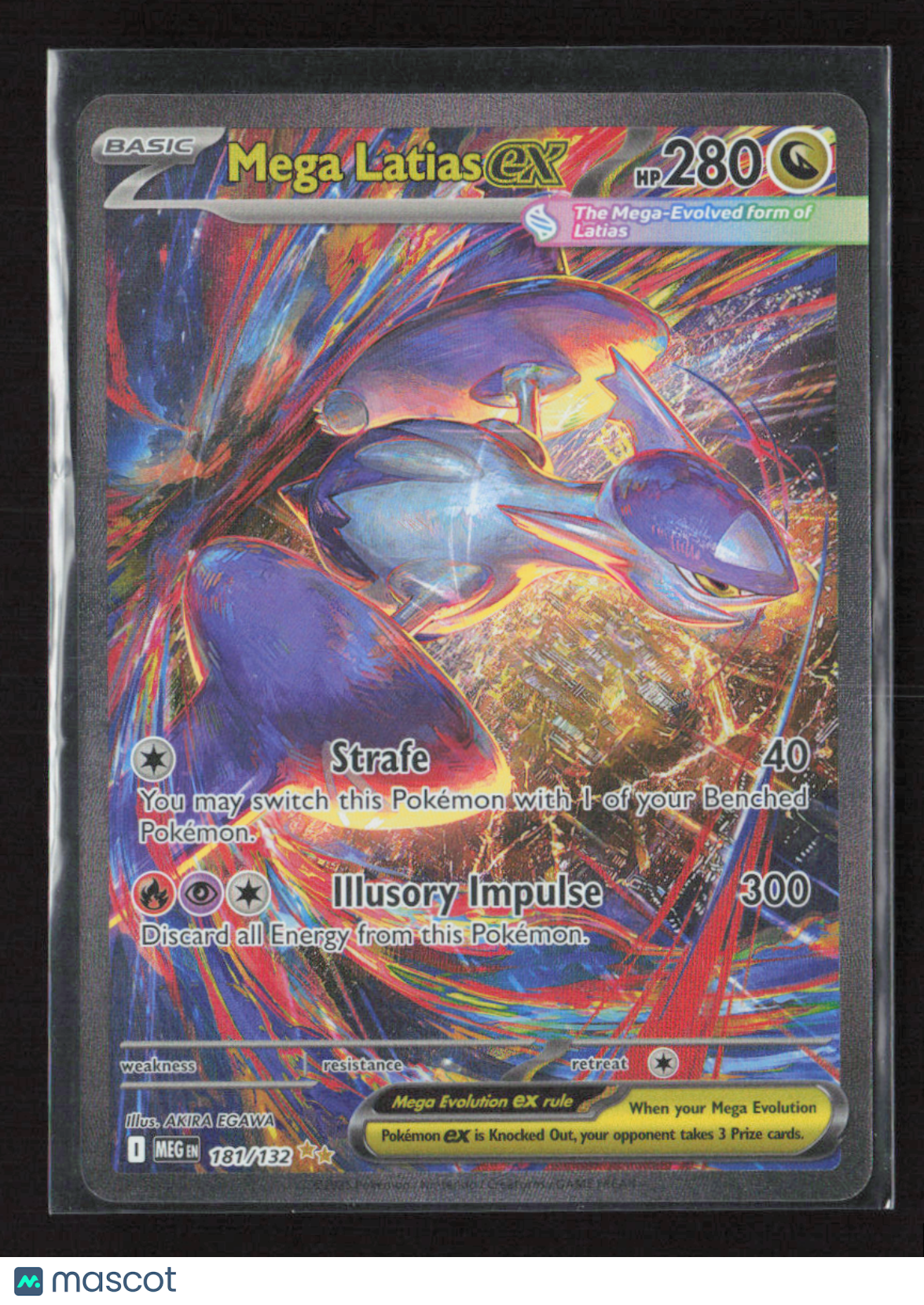 2025 Pokemon Mega Latias ex - 181/132 #181/132 Special Illustration Rare