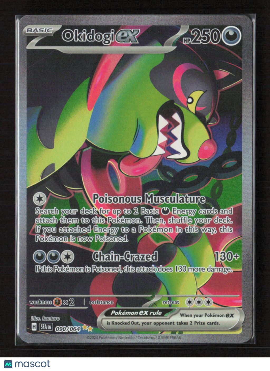 2024 Pokemon Okidogi ex - 090/064 #090/064 Special Illustration Rare