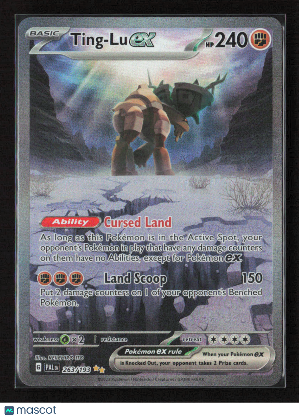 2023 Pokemon Ting-Lu ex - 263/193 #263/193 Special Illustration Rare