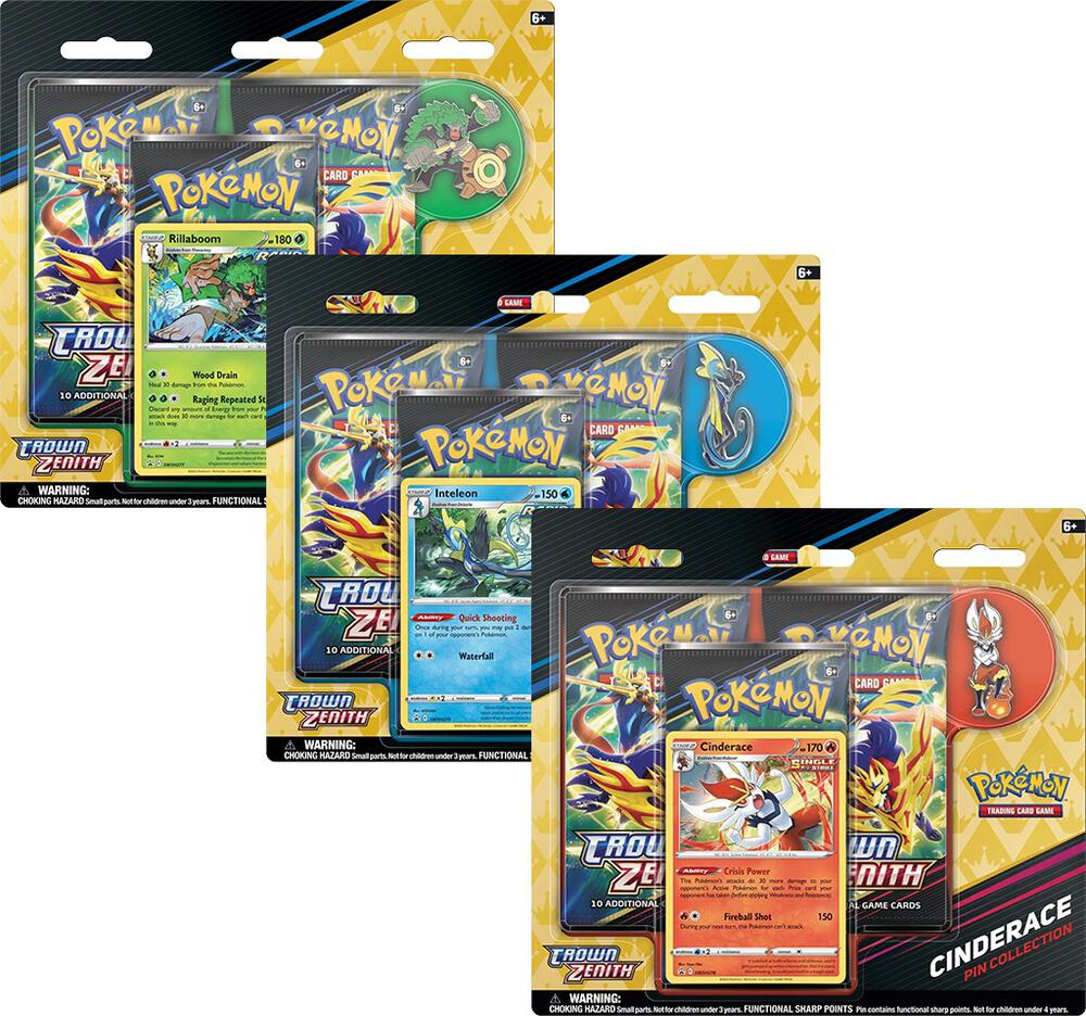 Pokémon TCG: (1) Crown Zenith Pin Collection