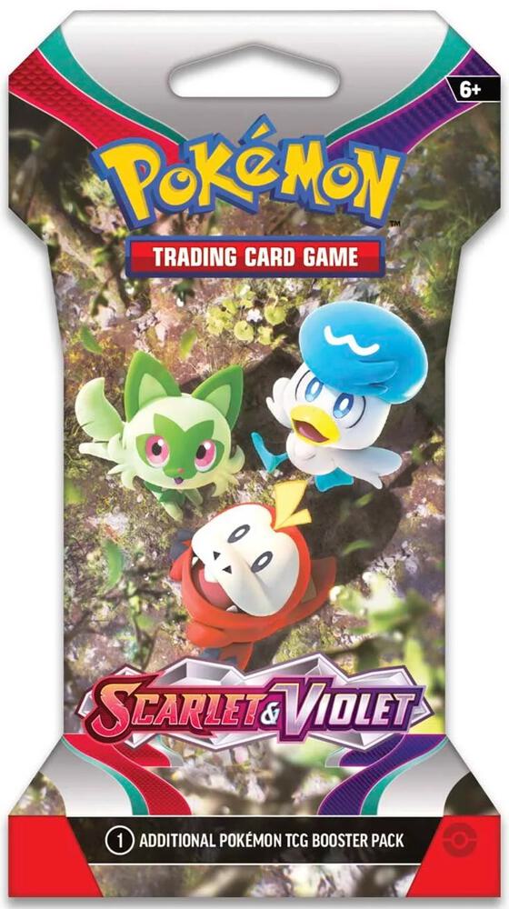 (SEALED) Scarlet Violet Base Sleeved Booster Pack