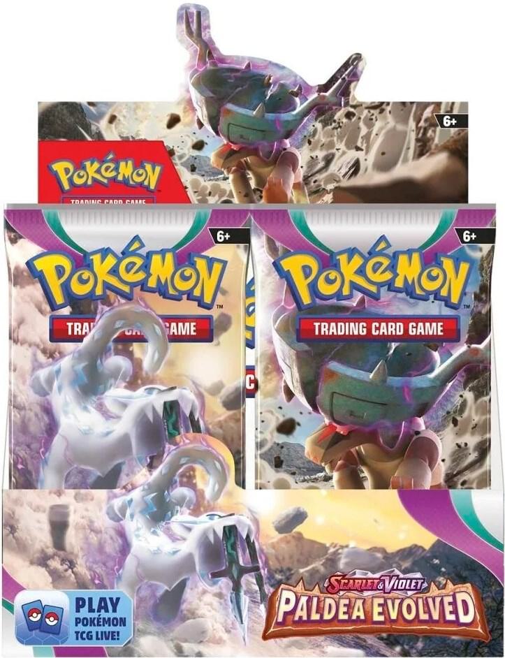 Pokemon TCG: Paldea Evolved Booster Box - SV02