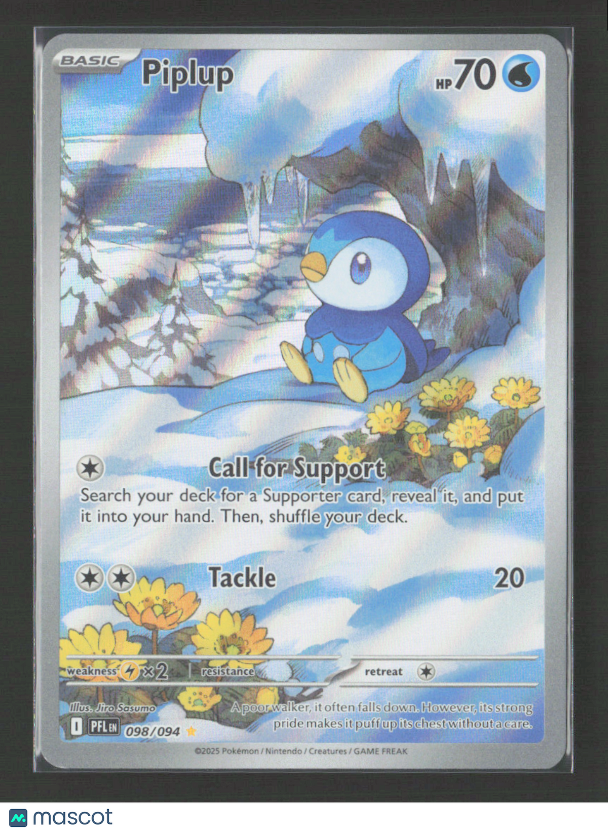 2025 Pokemon Piplup - 098/094 #098/094 Illustration Rare