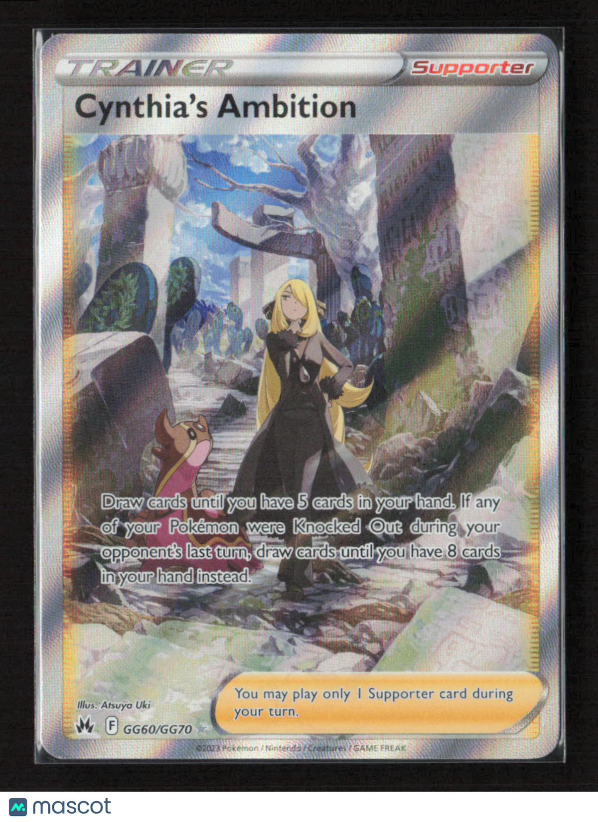 2023 Pokemon Cynthia's Ambition #GG60/GG70 Ultra Rare