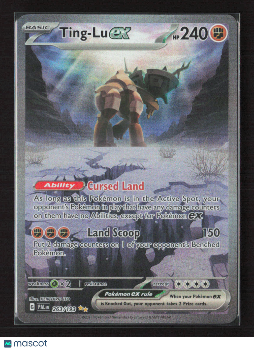 2023 Pokemon Ting-Lu ex - 263/193 #263/193 Special Illustration Rare